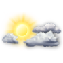 Actual Conditions - (High -) Pressure: 30.38 in - Wind: Light Air (1mph) from SE - Humidity: 69% - Visibility: 10.0mi - Dewpoint: 43°F - Sunrise at 05:23 hrs - Sunset at 20:18 hrs (in 03:59h) - Length of day: 14:55h - Moonphase: Waning Gibbous